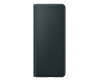 Samsung Leather Flip Cover do Galaxy Fold3 zielony - 670516 - zdjęcie 1