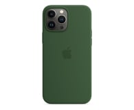 Apple Silikonowe etui iPhone 13 Pro Max koniczyna - 681223 - zdjęcie 1