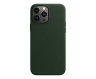 Apple Skórzane etui iPhone 13 Pro Max zielona sekwoja - 681262 - zdjęcie 1