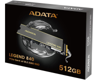 ADATA 512GB M.2 PCIe Gen4 NVMe LEGEND 840 - 713517 - zdjęcie 8
