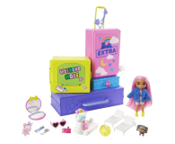 Barbie Extra Zestaw + Mała lalka + zwierzątka