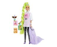 Barbie Extra Lalka neonowe zielone włosy - 1033810 - zdjęcie 1