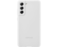 Samsung Silicone Cover do Galaxy S21 FE biały - 709963 - zdjęcie 3