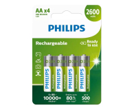 Philips Akumulatory AA 2600mAh, 4 sztuki - 1078459 - zdjęcie 1