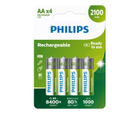 Philips Akumulatory AA 2100mAh, 4 sztuki