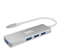 Silver Monkey USB-C 4x USB 3.0 (Silver) - 1055584 - zdjęcie 1