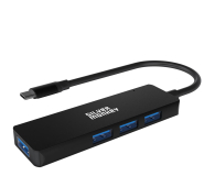 Silver Monkey USB-C 4x USB 3.0 (Black) - 1055585 - zdjęcie 1