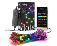 Twinkly Smart taśma - Dots 60 LED RGB 3m Czarny - 1080543 - zdjęcie 1