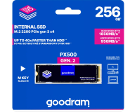 GOODRAM 256GB M.2 PCIe NVMe PX500 G2 - 1078055 - zdjęcie 5
