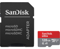 SanDisk 128GB microSDXC Ultra 140MB/s A1 C10 UHS-I U1 - 1077523 - zdjęcie 2