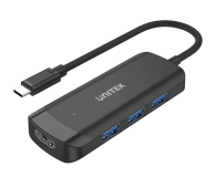 Unitek Hub USB-C 3x USB-A 3.1, HDMI 4K/30Hz - 1089254 - zdjęcie 1