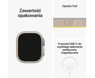 Apple Watch Ultra Titanium/Yellow Beige Trail Loop S/M LTE - 1071574 - zdjęcie 9