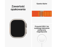 Apple Watch Ultra Titanium/Orange Alpine Loop M LTE - 1070878 - zdjęcie 9