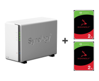 Synology DS220j (2x 2TB HDD) - 610011 - zdjęcie 1