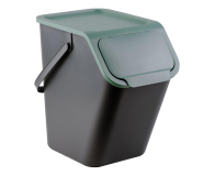Practic BINI czarny pojemnik do segregacji odpadów z zielo - 1101078 - zdjęcie 1