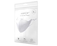 Airpop Maska antysmogowa Light 4 szt biała - 1086367 - zdjęcie 5