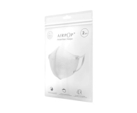 Airpop Maska antysmogowa Pocket 4szt. Biały - 1086371 - zdjęcie 3