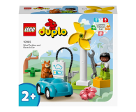 LEGO DUPLO 10985 Turbina wiatrowa i samochód elektryczny - 1091260 - zdjęcie 1