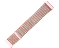 FIXED Nylon Strap do Smartwatch (20mm) wide rose gold - 1086817 - zdjęcie 3