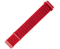 FIXED Nylon Strap do Smartwatch (20mm) wide red - 1086815 - zdjęcie 3