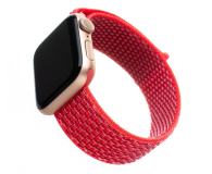 FIXED Nylon Strap do Apple Watch dark pink - 1086806 - zdjęcie 1
