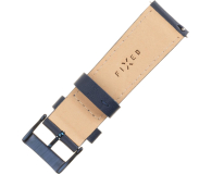 FIXED Leather Strap do Smartwatch (20mm) wide blue - 1087929 - zdjęcie 2