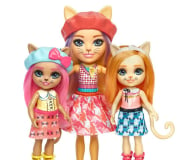 Mattel Enchantimals Rodzina Callista Cat Koty Lalki + zwierzątka - 1102586 - zdjęcie 2