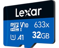 Lexar 32GB High-Performance 633x microSDHC UHS-I A1 V10 - 1102584 - zdjęcie 2