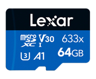 Lexar 64GB High-Performance 633x microSDXC UHS-I A1 V30 - 1102588 - zdjęcie 1