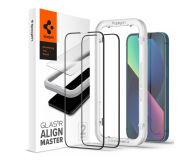 Spigen Glass FC AlignMaster 2-pack do iPhone 13/13 Pro - 722246 - zdjęcie 1