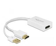 Delock Adapter HDMI - DisplayPort 1.2 (4K/30Hz) - 698577 - zdjęcie 1