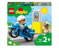 LEGO DUPLO 10967 Motocykl policyjny - 1035626 - zdjęcie 1