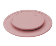EZPZ Silikonowa pokrywka do talerzyka Mini Mat pastelowy róż - 1035708 - zdjęcie 2