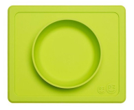 EZPZ Silikonowa miseczka 2w1 Mini Bowl zielony - 1034369 - zdjęcie 1