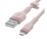 Belkin USB-A - Lightning Silicone 1m Pink - 731848 - zdjęcie 4
