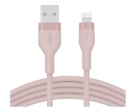 Belkin USB-A - Lightning Silicone 3m Pink - 731859 - zdjęcie 2