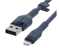 Belkin USB-A - Lightning Silicone 3m Blue - 731857 - zdjęcie 4