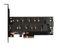 Axagon Adapter PCI-E x4 na M.2 NVMe z chłodzeniem - 730829 - zdjęcie 3