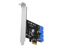 Axagon PCIE 4X wewnętrzny USB 3.2 gen.1 - 730826 - zdjęcie 1