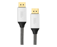Silver Monkey Kabel DisplayPort 1.4 w oplocie 3m - 701766 - zdjęcie 1