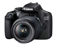 Canon EOS 2000D + 18-55 IS + akumulator LP-E10 EU26 - 725233 - zdjęcie 1