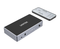 Unitek Przełącznik sygnału HDMI 1.4b 3 IN-1 OUT 4K - 725565 - zdjęcie 1