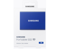 Samsung Portable SSD T7 1TB USB 3.2 Gen. 2 Niebieski - 562874 - zdjęcie 8