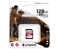 Kingston 128GB SDXC Canvas React Plus 300MB/s U3 V90 - 743343 - zdjęcie 3