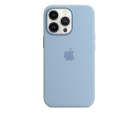 Apple Silikonowe etui iPhone 13 Pro błękitna mgła - 731013 - zdjęcie 1