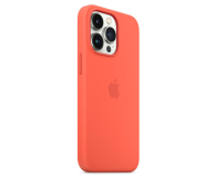 Apple Silikonowe etui iPhone 13 Pro nektarynka - 731017 - zdjęcie 2