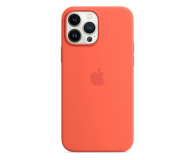 Apple Silikonowe etui iPhone 13 Pro Max nektarynka