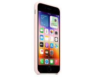 Apple Silikonowe etui iPhone 7/8/SE kredowy róż - 731032 - zdjęcie 3