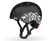 Scoot & Ride Kask Ochronny XXS-S dla dzieci 1-5 lat Zebra