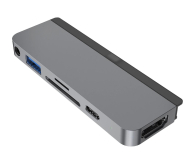 Hyper 6-in-1 iPad Pro USB-C Hub gray - 738639 - zdjęcie 1